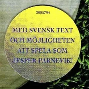 Round, Yellow, Gold Ball 3084794 Med svensk text och möjligheten att spela som Jesper Parnevik